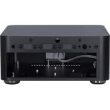 Intertech - ITX A80S - PC-behuizing - Zwart - Aluminium
