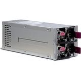 Intertech - ASPOWER R2A-DV0800-N - Server Voeding - Zilver - 800 Watt - 80PLUS Platinum