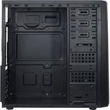 Inter-tech B-48 Behuizing - Blauw Verlicht - Ruimte voor 4 Ventilatoren