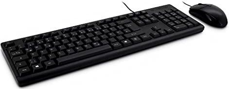 Inter-Tech - KB-118 EN - Toetsenbord - Zwart - Inclusief Muis - USB - QWERTY