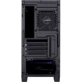 Inter-tech - H-606 - Pc-behuizing - Zwart - Geluidsgeïsoleerd - Micro Atx