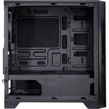 Inter-tech - H-606 - Pc-behuizing - Zwart - Geluidsgeïsoleerd - Micro Atx