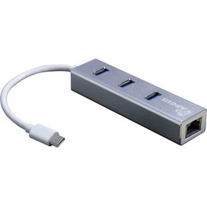 IT-410-S Dockingstation - Grijs - Aluminium - 4 Aansluitingen
