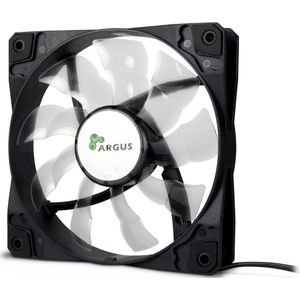 Intertech - ARGUS L-12025 - Ventilator - Zwart - PC Ventilator 120 mm