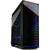 Inter-Tech - Infini2 X-908 - PC Behuizing - Zwart - Gehard Glas - RGB Verlichting
