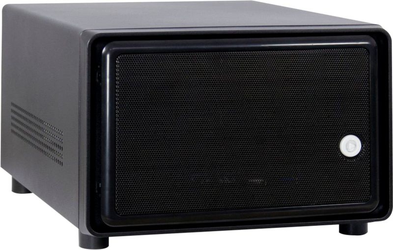 Inter-Tech - SC-2100 - PC Behuizing - Zwart - Staal - Mini-ITX