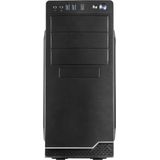 Inter-tech - It-5916 - Pc-behuizing - Zwart - Standaard Voeding Inclusief