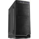 Inter-tech - It-5916 - Pc-behuizing - Zwart - Standaard Voeding Inclusief