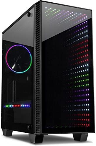 Inter-tech - Infinity X-608 - PC Behuizing - Zwart - Glas - RGB Verlichting