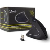 Intertech - Eterno KM-206L - Draadloze Muis - Zwart - Ergonomisch Ontwerp