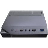 Inter-Tech - T-11 Televen Tower - Zwart - PC Behuizing - Acryl Zijpaneel