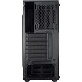 Inter-Tech - T-11 Televen Tower - Zwart - PC Behuizing - Acryl Zijpaneel