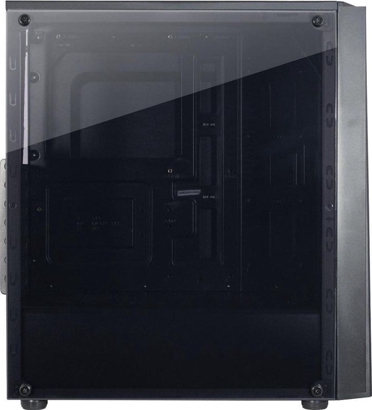 Inter-Tech - T-11 Televen Tower - Zwart - PC Behuizing - Acryl Zijpaneel