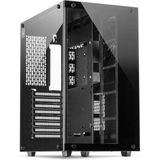 Inter-Tech C-701 Panorama Full Tower PC-behuizing Zwart