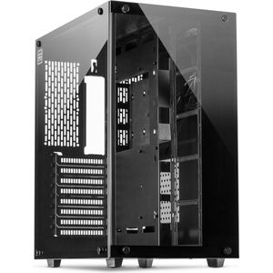 Inter-Tech C-701 Panorama Full Tower PC-behuizing Zwart