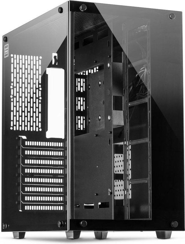 Inter-Tech C-701 Panorama Full Tower PC-behuizing Zwart