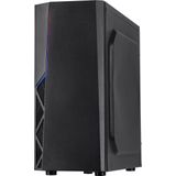 Inter-Tech - B-02 - Midi Tower Behuizing - RGB - Acryl Paneel - USB 3.2