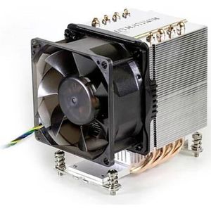 Intertech - A-19 - Processorkoeler - Zwart - Aluminium - 65,4 CFM