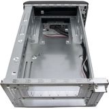 Intertech - MI-008 ITX - PC-behuizing - Zwart - Mini-ITX