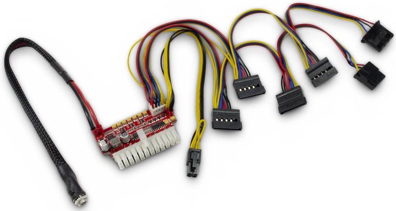 Inter-Tech - Mini-ITX PSU - 200W - DC/DC Adapter - Compact Ontwerp