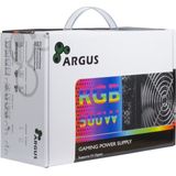 Intertech - Argus 500W RGB - PC-Voeding - Zwart - 80PLUS Brons