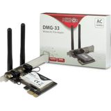 Inter-Tech DMG-33 Intern WLAN - 1300 Mbit/s - PCIe x1
