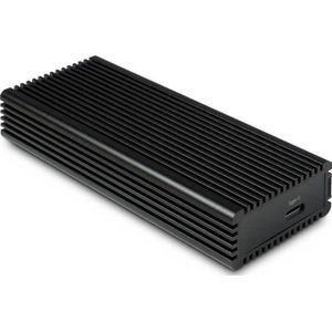 Intertech - 88884106 - Harddisk Behuizing - Zwart - Aluminium - USB Type C