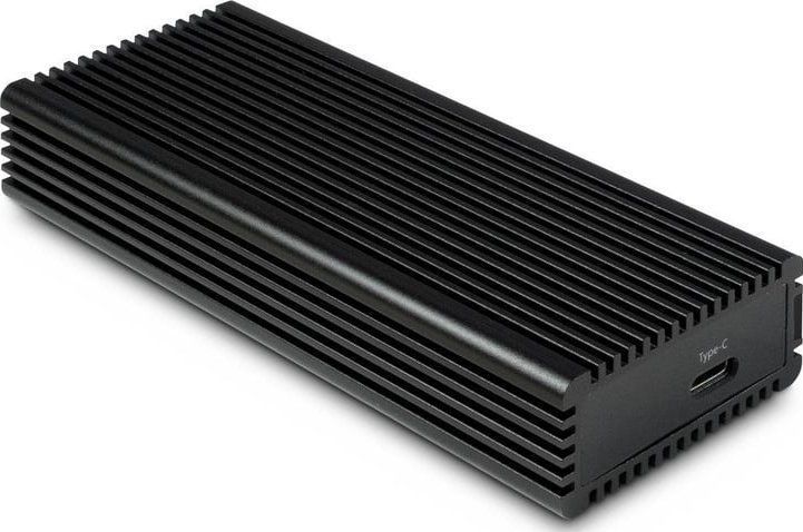 Intertech - 88884106 - Harddisk Behuizing - Zwart - Aluminium - USB Type C