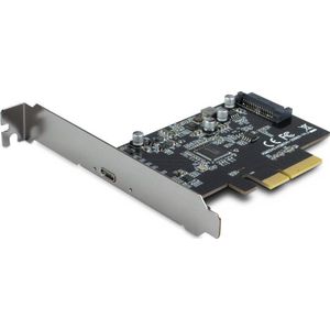 Inter-Tech PCIe Adapter kaart ARGUS KC-008, PCIeX4->USB3.2 retail