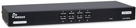 Intertech - KVM-switch AS-9108HA - HDMI - 8xHDMI/USB - Zwart