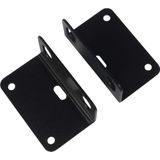 Inter-Tech AS-9104DA KVM-switch Rack-montage Zwart