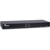 Inter-Tech AS-9104DA KVM-switch Rack-montage Zwart