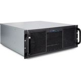 Intertech - IPC 4U-40248 - Server - Zwart - Staal - Voor maximaal 11 Harde Schijven