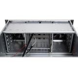 Intertech - IPC 4U-40255 - Serverbehuizing - Zwart - Staal