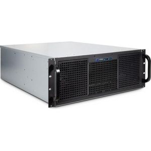 Intertech - IPC 4U-40255 - Serverbehuizing - Zwart - Staal