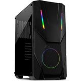 Intertech - IT-3303 Hornet - PC-behuizing - Zwart - Materiaal: Acryl