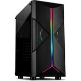 Intertech - IT 3306 Cavy - PC-behuizing - Zwart - Materiaal: Acryl