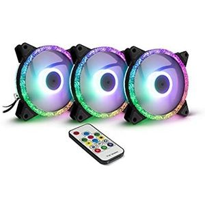 Inter-Tech Argus RS-07 RGB Set120x120x25