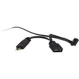 Intertech - Inter-Tech RS-071 - Computerkastventilator - Zwart - 12 cm - 1x LED Verlichting