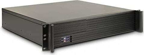 Inter-Tech - IPC 2U-K240L - Server - Zwart - Standaard 2 x 80 mm Ventilator