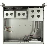 Inter-Tech - 3U-K-340L - Rack - Zwart - Staal - Geschikt voor ATX