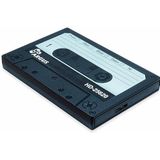 Inter-Tech - HD-25620 - Externe Behuizing - Retro Design - 2,5" - Zwart