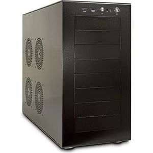 Inter-Tech Behuizing Y-5508 Tower Server 22 x 560 x 440 mm zwart