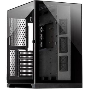 Intertech C-702 Diorama (ATX, mATX, ITX), PC-behuizing, Zwart