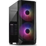 Intertech - IT-3503 - PC-behuizing - Zwart - Airstream - RGB Gaming