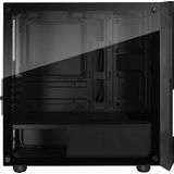 Intertech - SM-007 Enforcer - PC-behuizing - Zwart - Gehard Glas