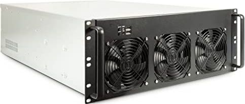 4F28 Mining - Serverbehuizing - Zwart - Staal - 4U - 19"