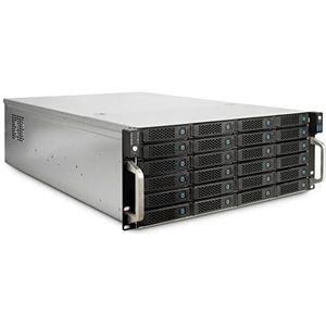 Intertech - IPC 4U-4724 - PC Behuizing - Zwart - Staal - 4HE