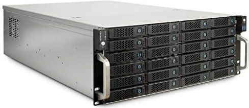 Intertech - IPC 4U-4724 - PC Behuizing - Zwart - Staal - 4HE