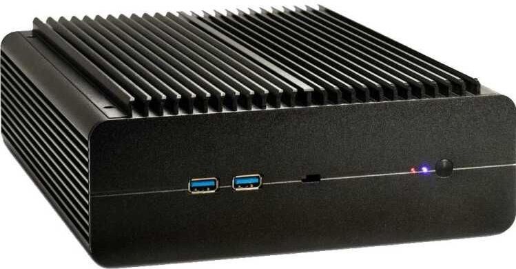 Intertech - IP-60 - PC Behuizing - Zwart - Mini ITX - 2xUSB 3.0